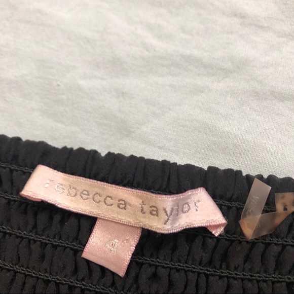 Rebecca Taylor NWOT Bow Back Silk Dress - Picture 9 of 9